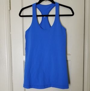 LULULEMON blue racerback tank top